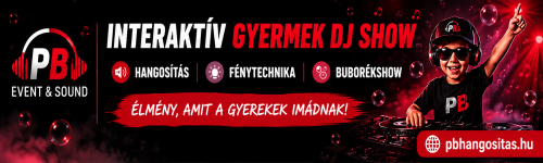 Interaktív Gyermek DJ Show Banner